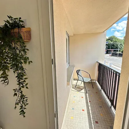 M Lorry Frida Cosy Au Rdc Avec Balcon Proche Apartmán Mety