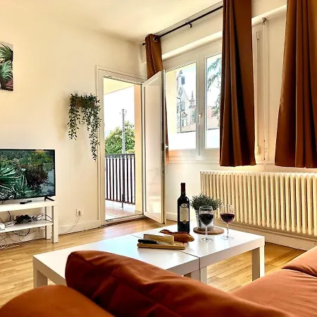 Apartmán M Lorry Frida Cosy Au Rdc Avec Balcon Proche *