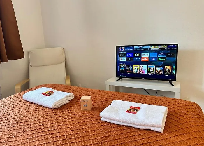 M Lorry Frida Cosy Au Rdc Avec Balcon Proche