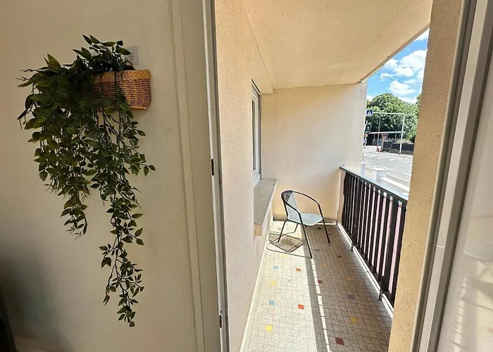 M Lorry Frida Cosy Au Rdc Avec Balcon Proche 公寓 梅斯