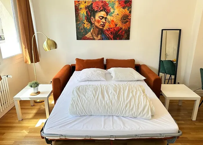 公寓 M Lorry Frida Cosy Au Rdc Avec Balcon Proche *