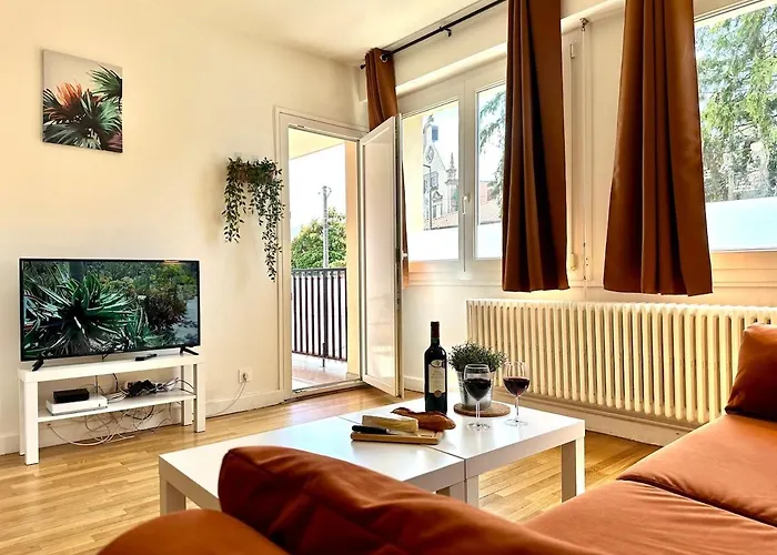 Daire M Lorry Frida Cosy Au Rdc Avec Balcon Proche *